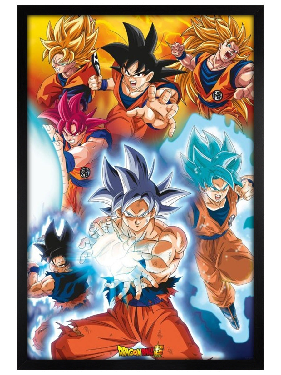 Dragon Ball Goku's Transformations Maxi Poster