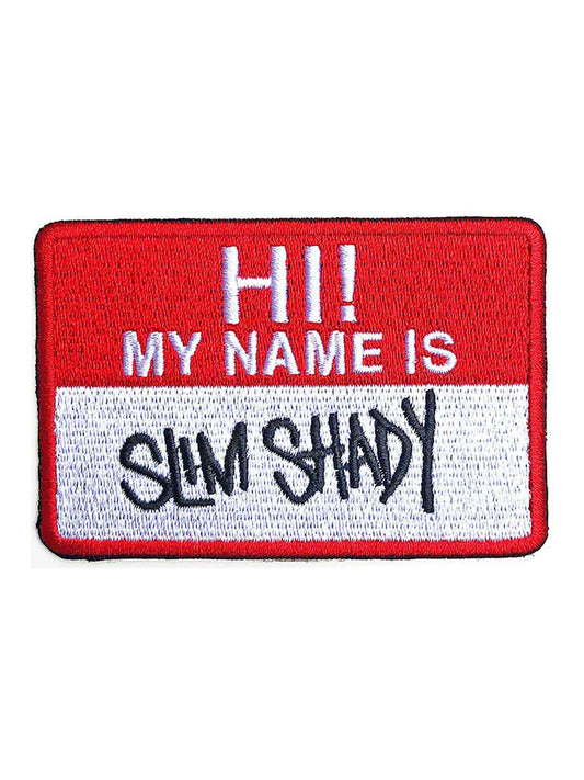 Eminem Slim Shady My Name Is Patch
