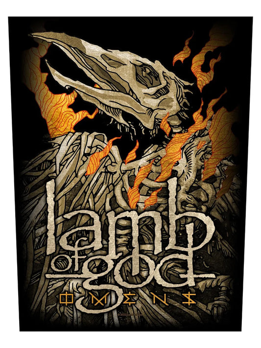 Lamb Of God Omens Back Patch