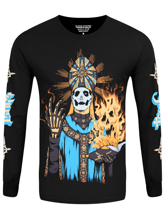 Ghost The Burning Men's Black Long Sleeve T-Shirt