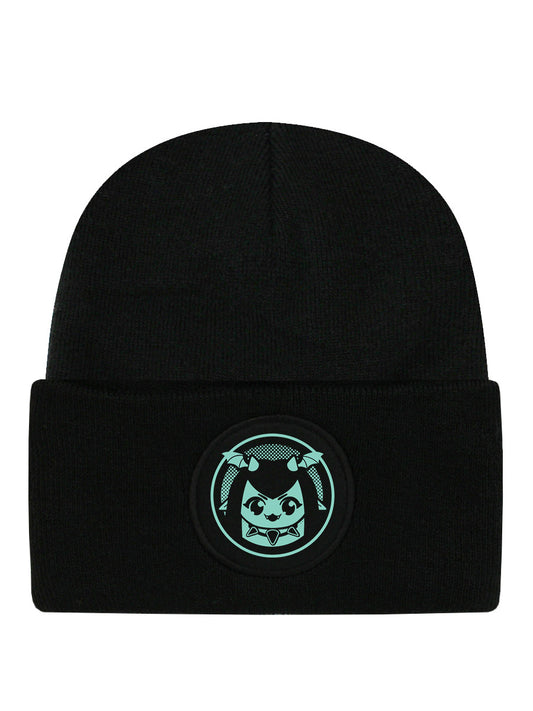 Cosmic Boop DDR Black Beanie