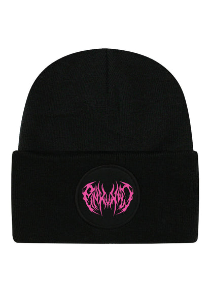 Pinku Kult Initiate Black Beanie