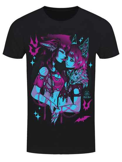 Pinku Kult Howl Men's Black T-Shirt