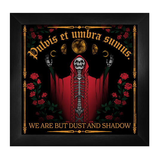 We Are But Dust & Shadow Framed Print