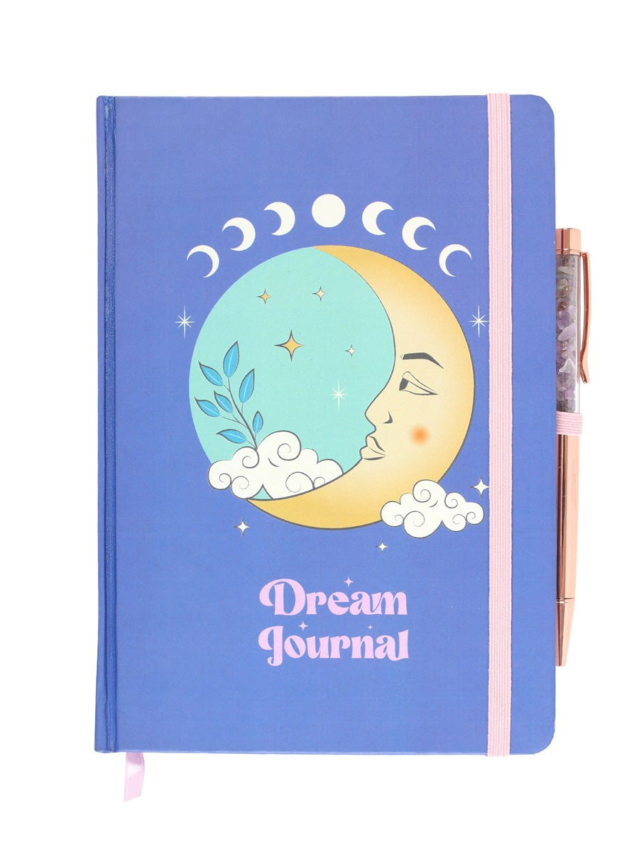 The Moon Dream Journal with Amethyst Pen