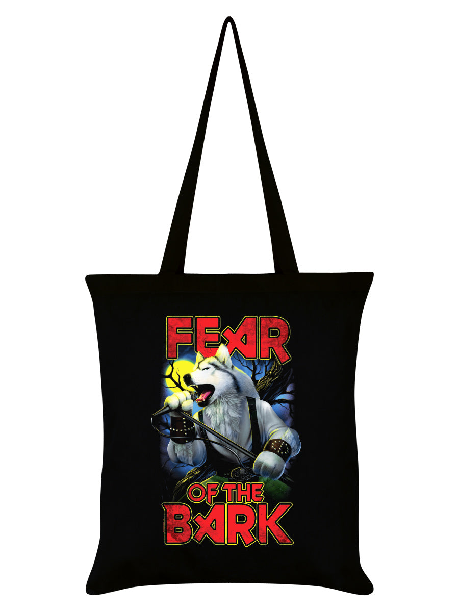 Playlist Pets Fear of the Bark Black Tote Bag