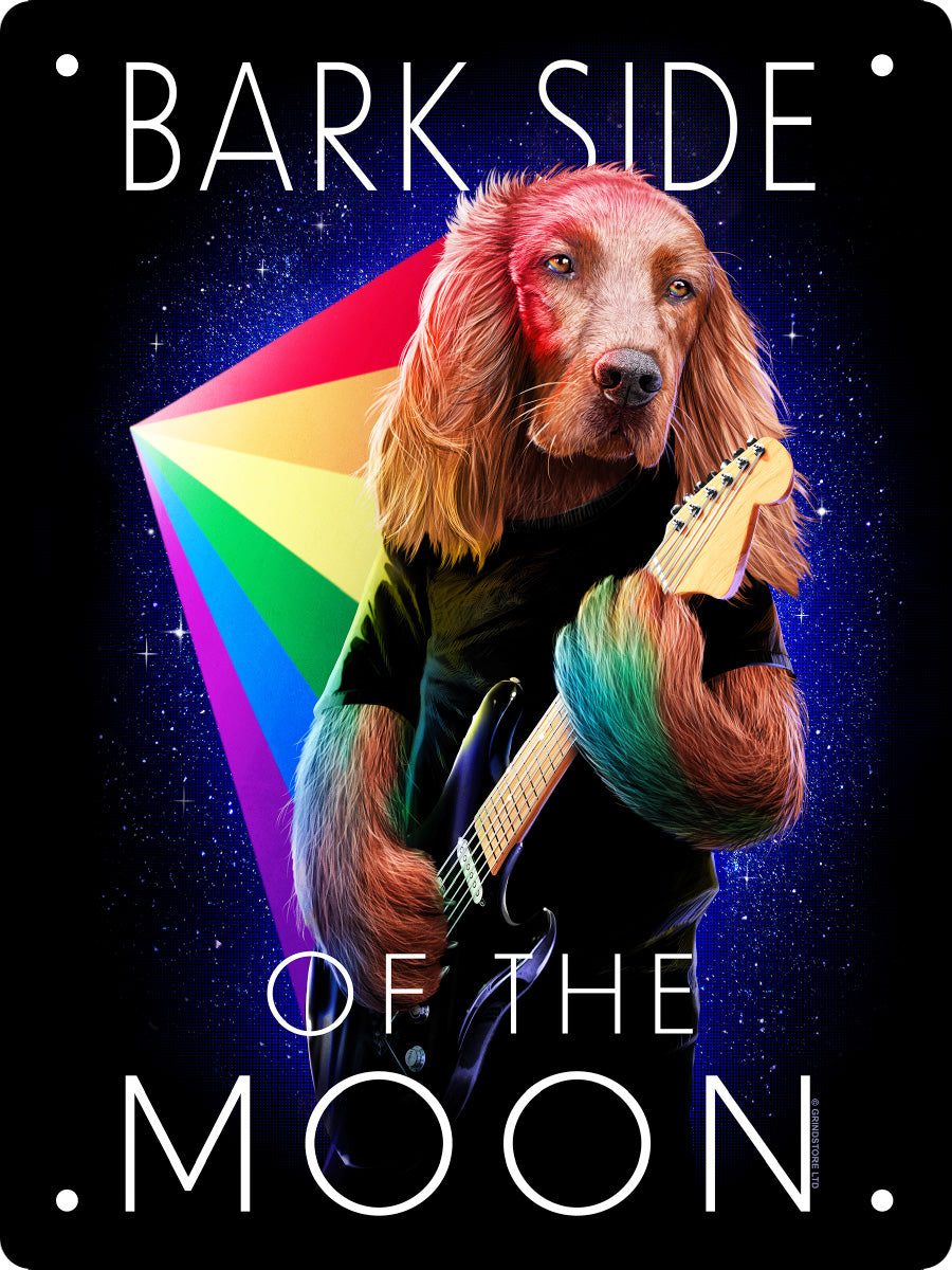 Playlist Pets Bark Side Of The Moon Mini Tin Sign