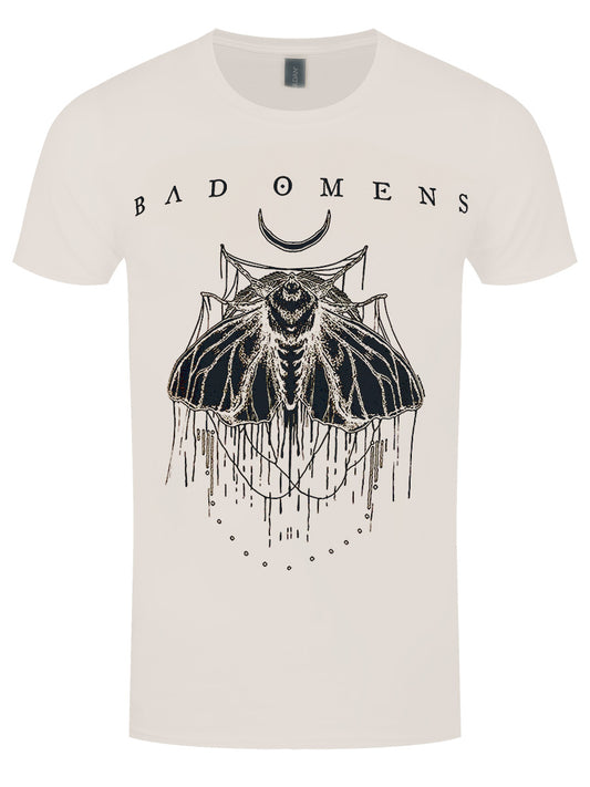 Bad Omens Moth Men's Stone T-Shirt