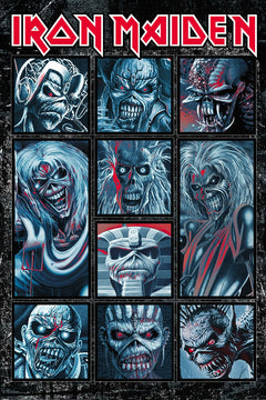 Iron Maiden Ten Eddies Maxi Poster