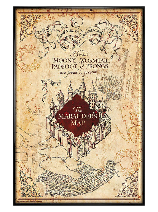 Harry Potter Marauder's Map Maxi Poster