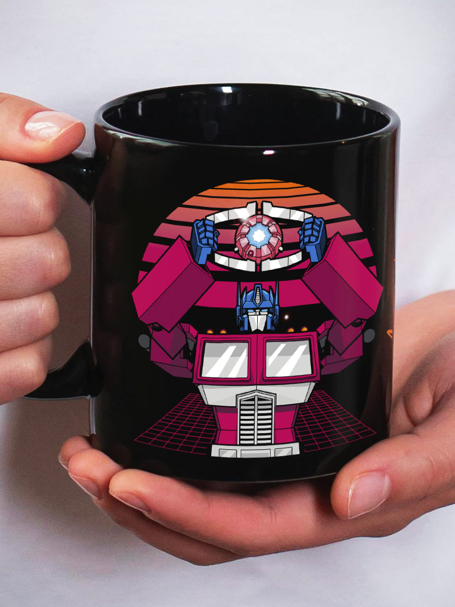 Transformers Classic Autobots Assemble Black Mug