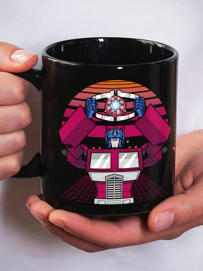 Transformers Classic Autobots Assemble Black Mug