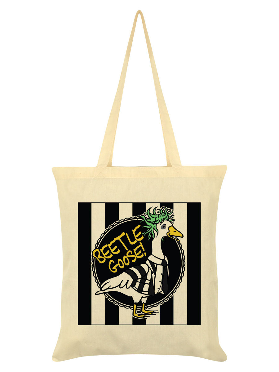 Beetle Goose Cream Tote Bag