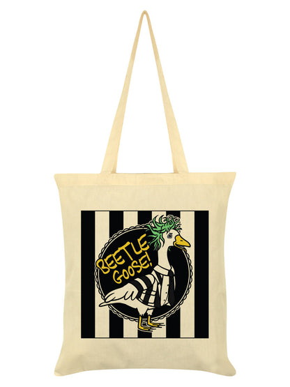 Beetle Goose Cream Tote Bag