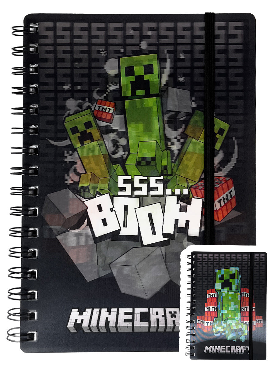 Minecraft A5 3D Lenticular Notebook