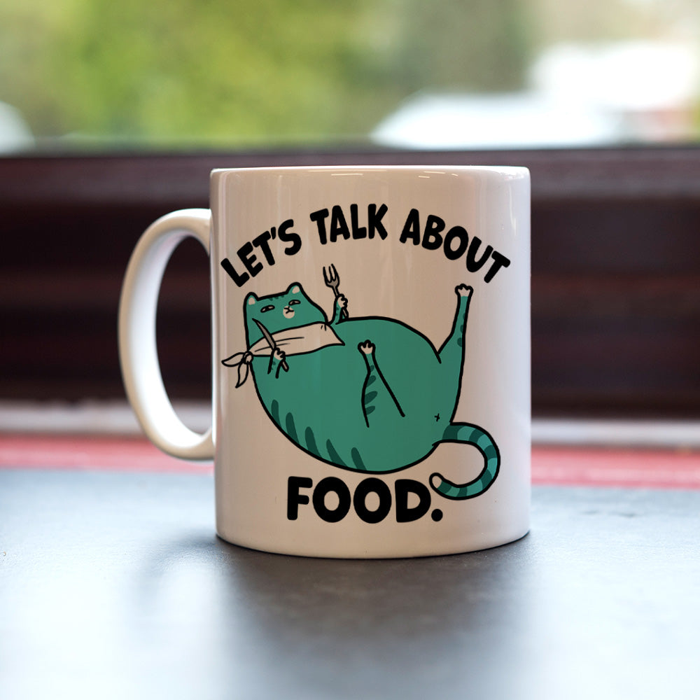 Let's Talk About Food Mug