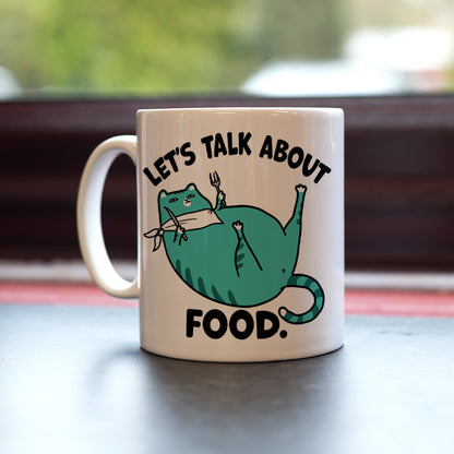 Let's Talk About Food Mug