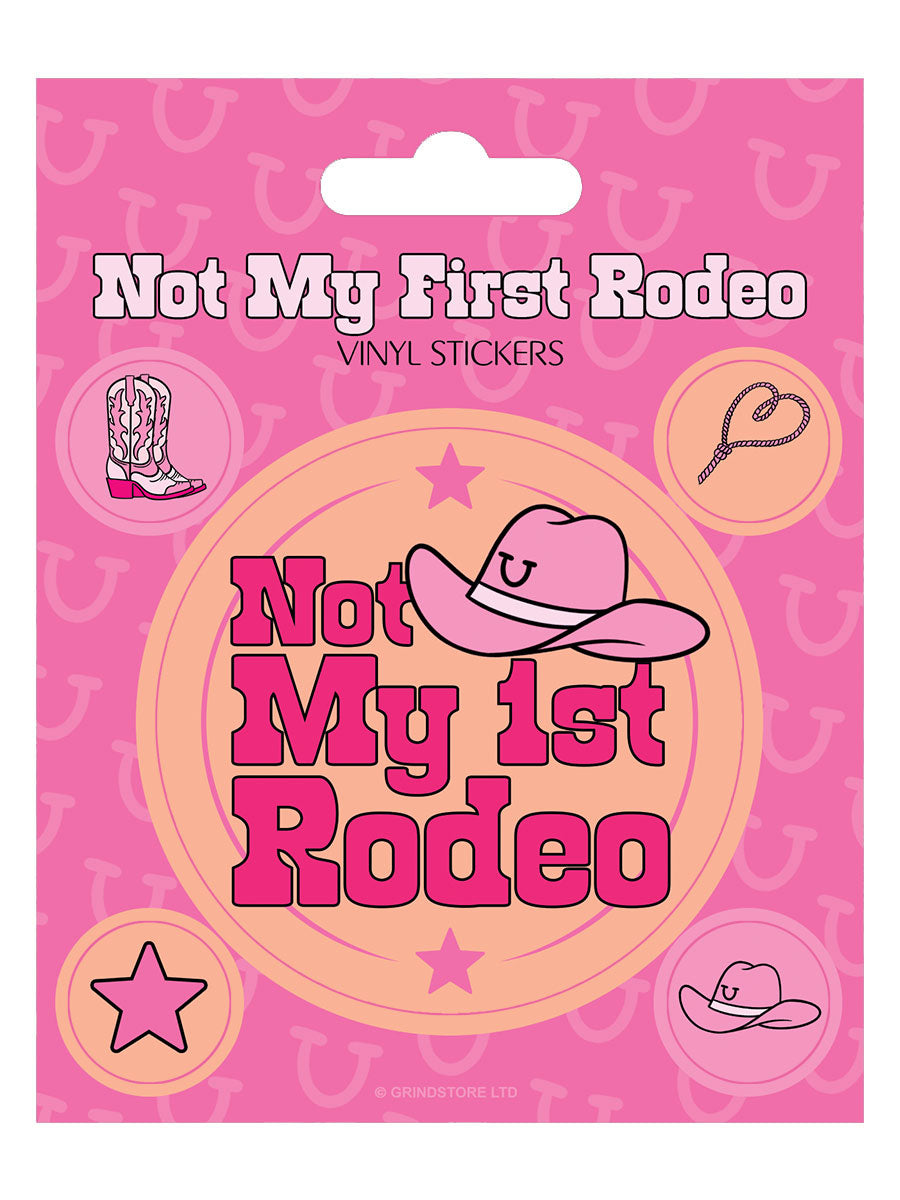 Not My First Rodeo Patch Not My First Rodeo Vinyl Sticker Set