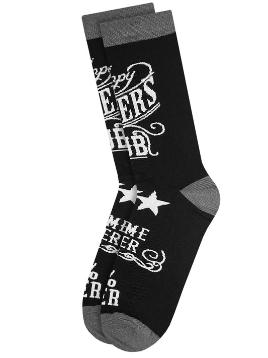 Twisted Soles Grumpy Fuckers Novelty Adult Socks (1 Pair) Size UK 8-12