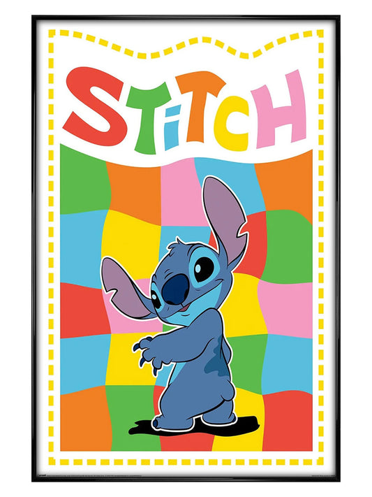 Stitch (Chequered Stitch) Maxi Poster