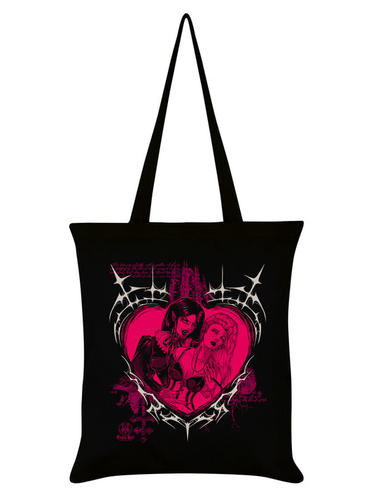 Pinku Kult True Love Black Tote Bag