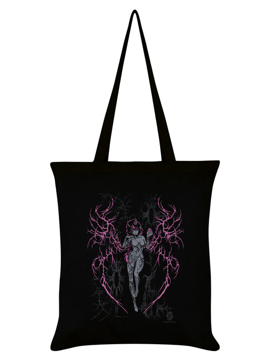 Cosmic Boop Shinzo Black Tote Bag