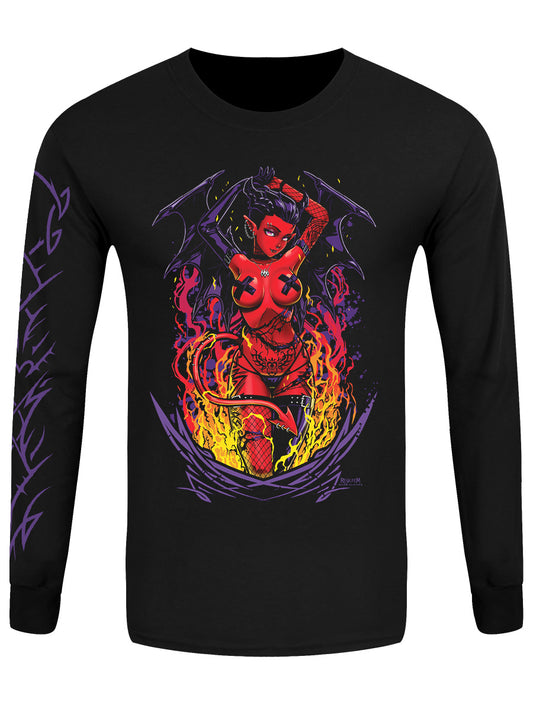 Requiem Collective Scarlett Black Long Sleeve T-Shirt