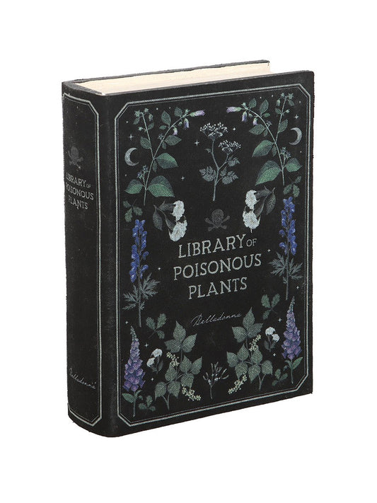 Library of Poisonous Plants Book Shaped Storage Box