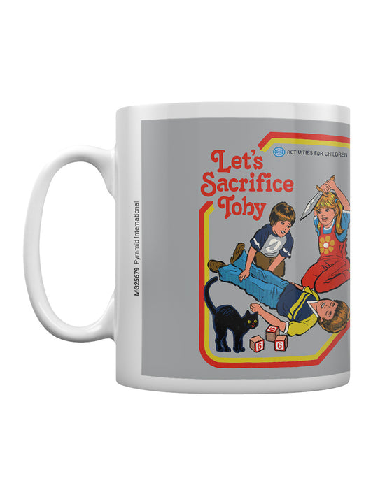 Steven Rhodes Let's Sacrifice Toby Mug