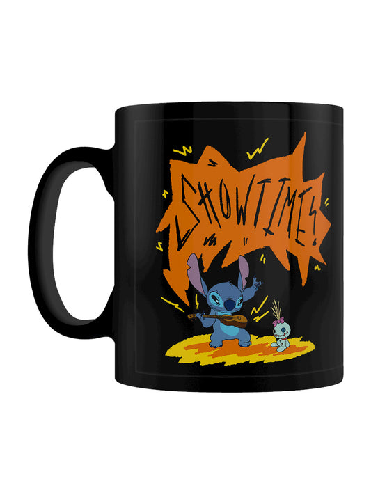Lilo & Stitch Stitch & Scrump Black Mug