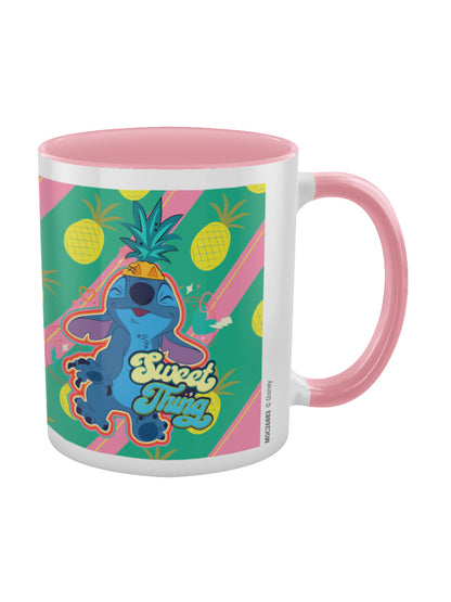 Lilo And Stitch You're My Fav Pink Inner 2-Tone Mug