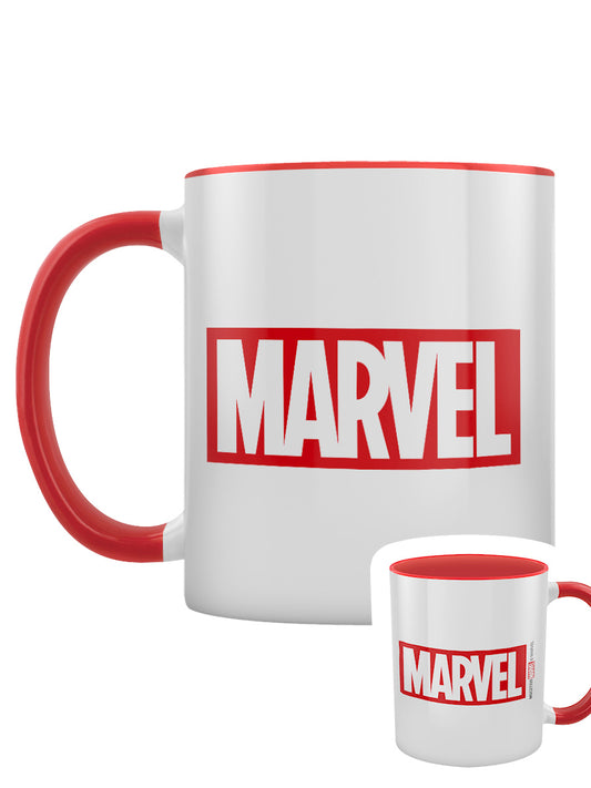 Marvel Logo Red Inner 2-Tone Mug
