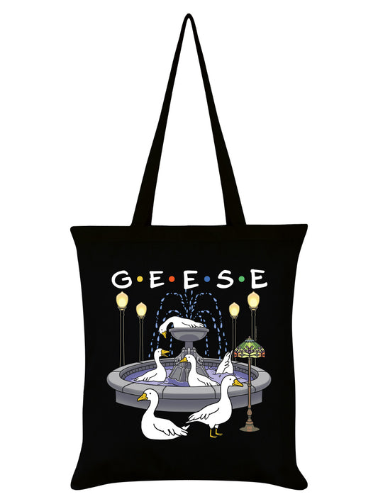 Silly Goose G.E.E.S.E. Black Tote Bag