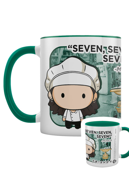Friends Monica Chibi Green Inner 2-Tone Mug