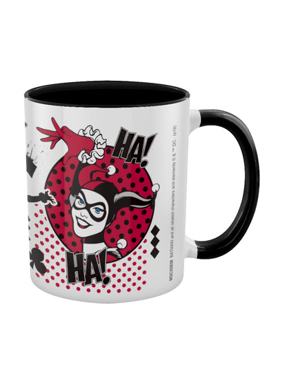 Harley Quinn I Am Crazy For You Black Inner 2-Tone Mug