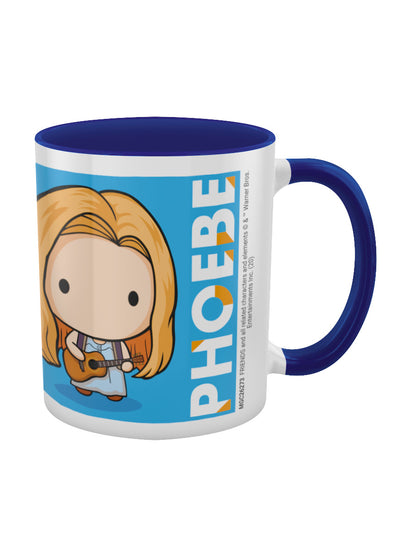 Friends Phoebe Chibi Blue Inner 2-Tone Mug