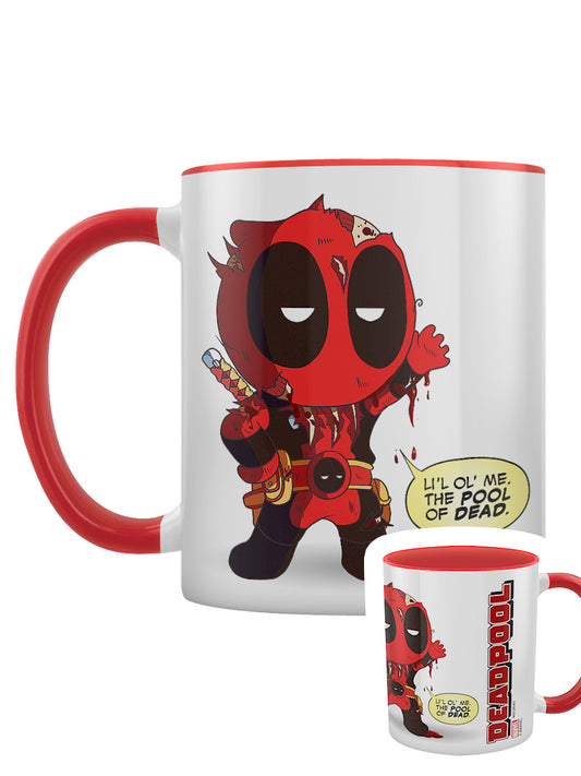 Deadpool From Awesome To Gruesome Red Inner 2-Tone Mug