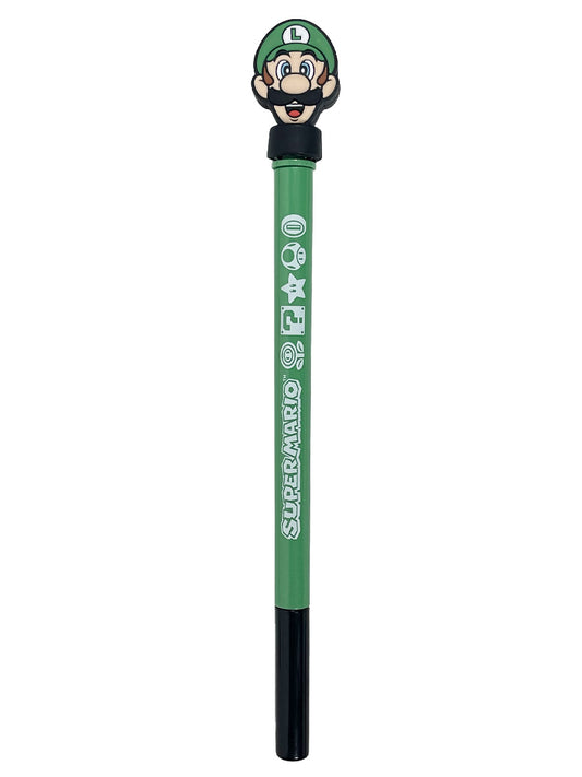 Super Mario Luigi 2D Spinning Topper Pen