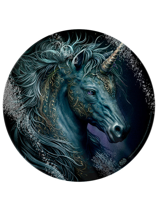 Spiral Celtic Unicorn Circular Chopping Board