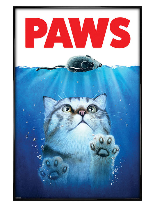 Horror Cats Paws Maxi Poster