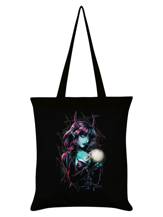 Requiem Collective Lilith Black Tote Bag