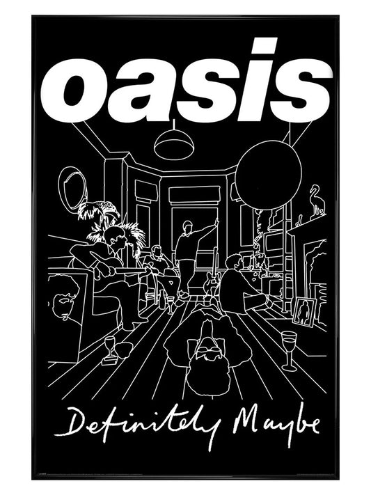 Oasis Definitely Maybe Art Maxi Poster