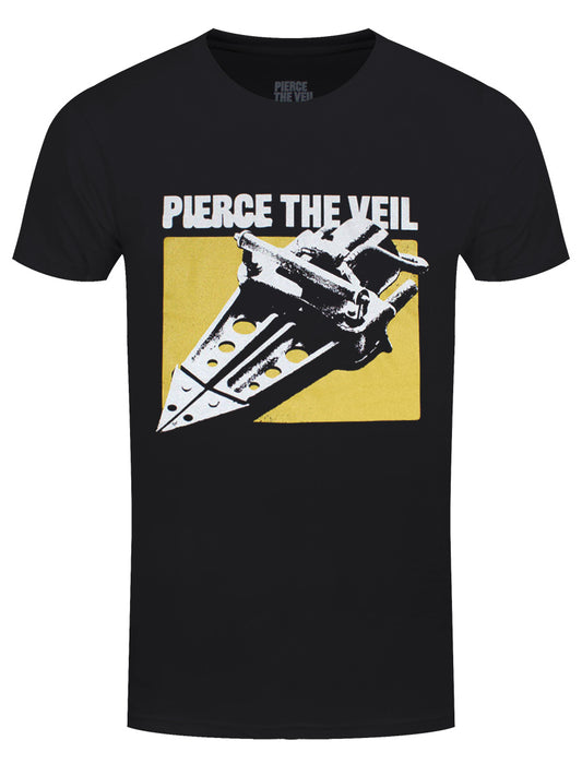 Pierce The Veil Jaws Men's Black T-Shirt