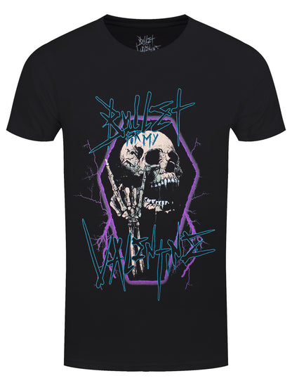 Bullet For My Valentine Thrash Skull Men's Black T-Shirt