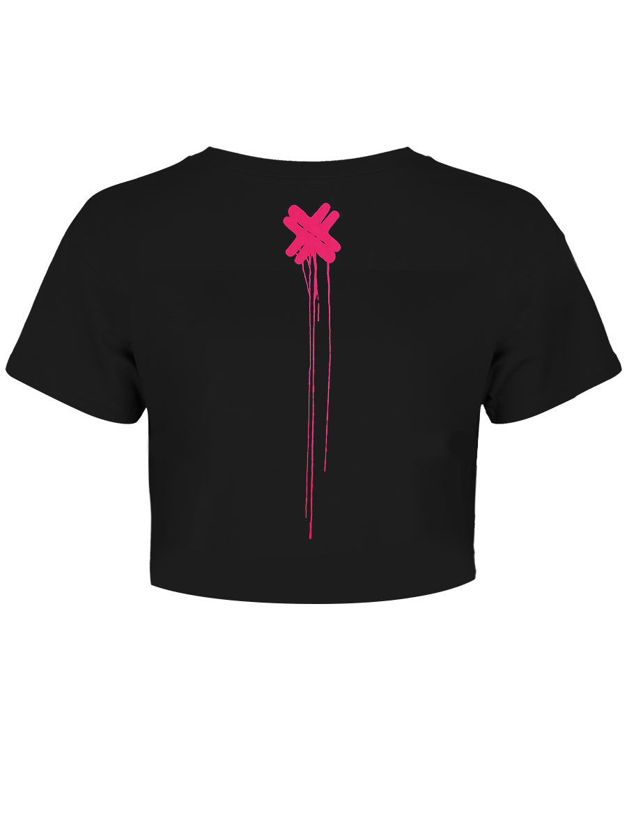 Electric Callboy Eat Me Alive Ladies Black Crop Top