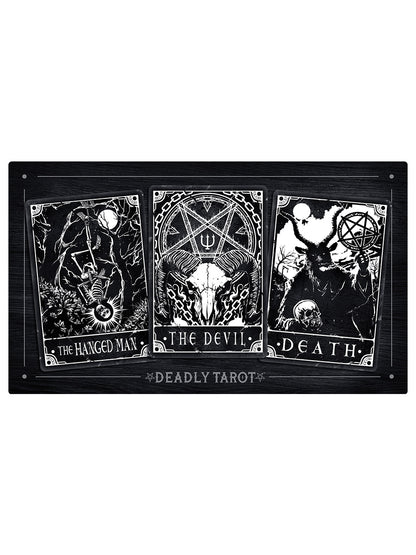 Deadly Tarot The Devil, Death & The Hanged Man XL Mouse/Desk Mat
