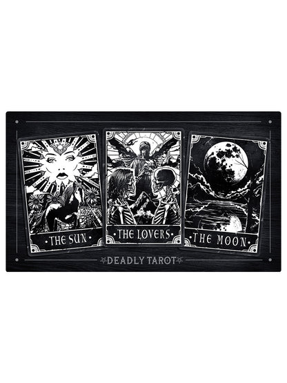 Deadly Tarot The Sun, The Moon & The Lovers XL Mouse/Desk Mat