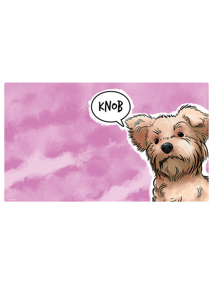 Cute But Abusive Knob XL Mouse/Desk Mat