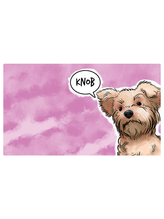 Cute But Abusive Knob XL Mouse/Desk Mat