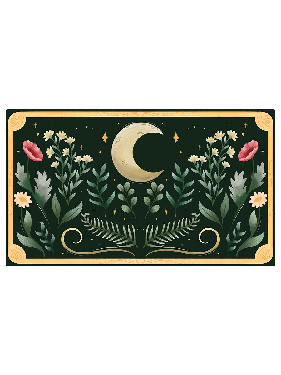 Floral Moon XL Mouse/Desk Mat